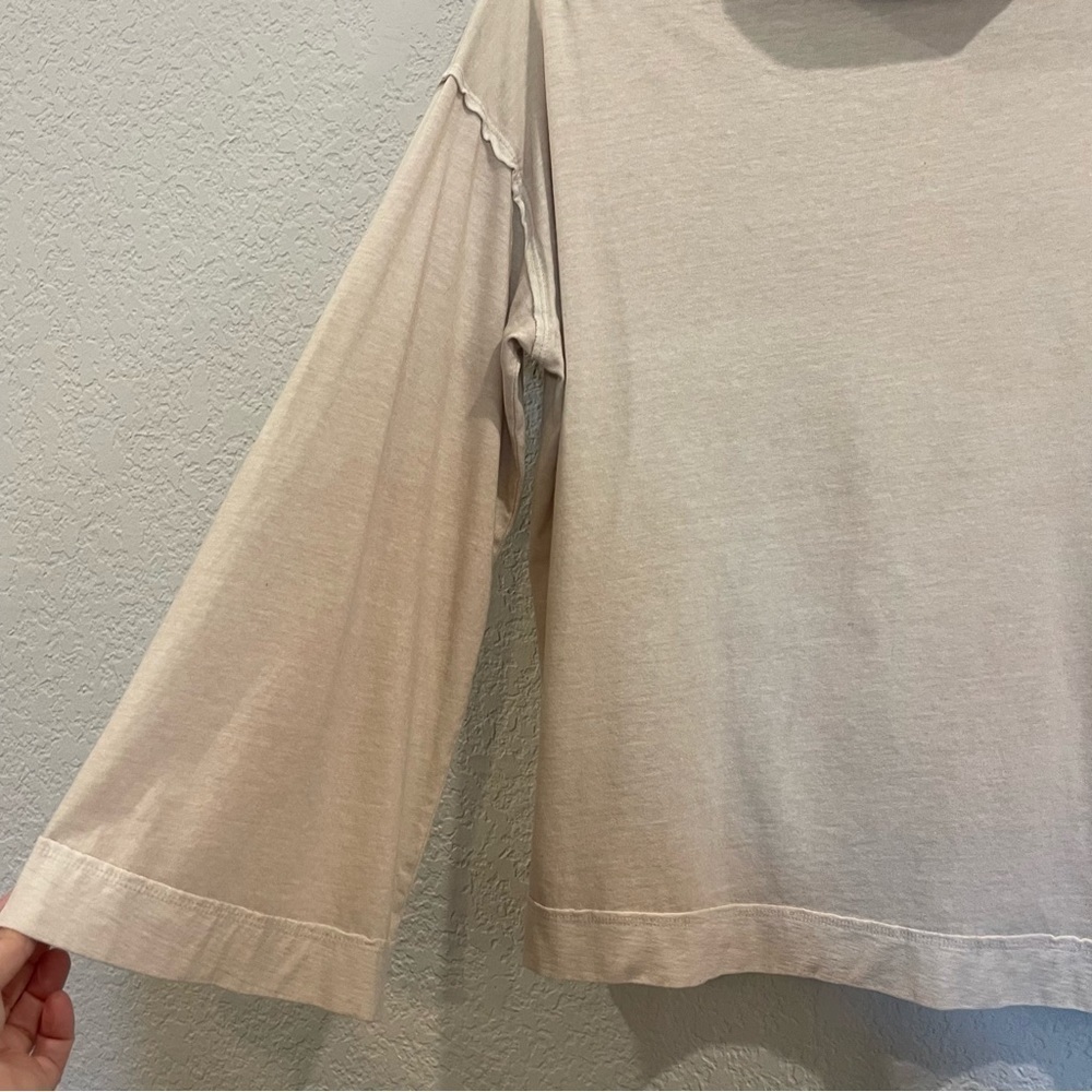 We The Free Supernova Long Sleeve Boxy Oversized Tee by Free People - Picture 3 of 7